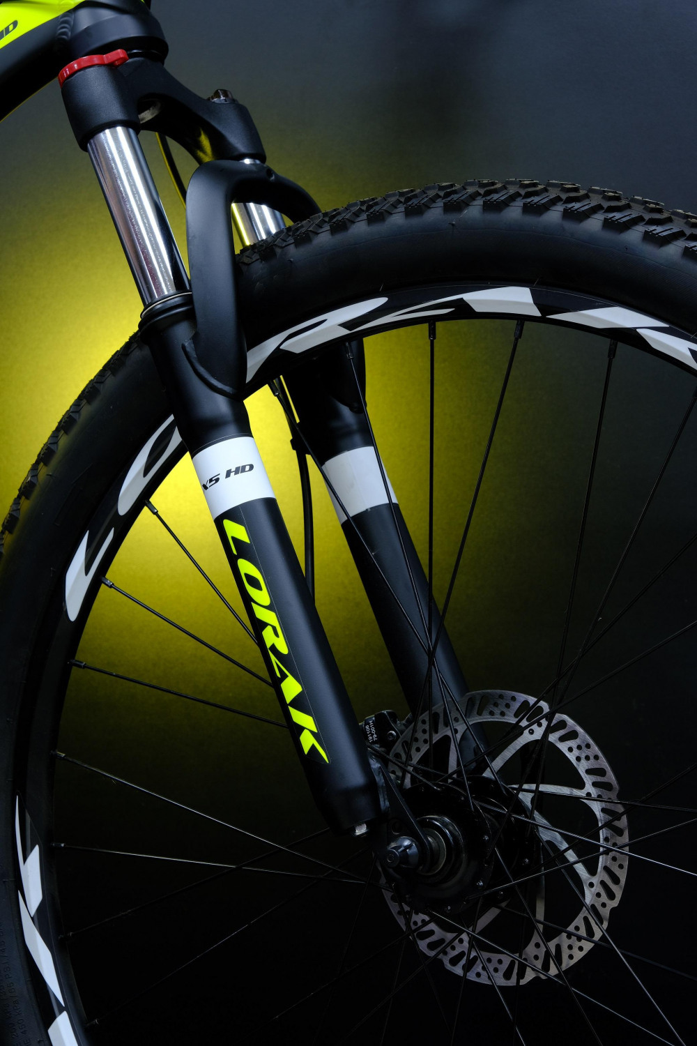 Lorak LX5 HD Матовый Чёрный/Жёлтый рама 19 (на рост 171-182)