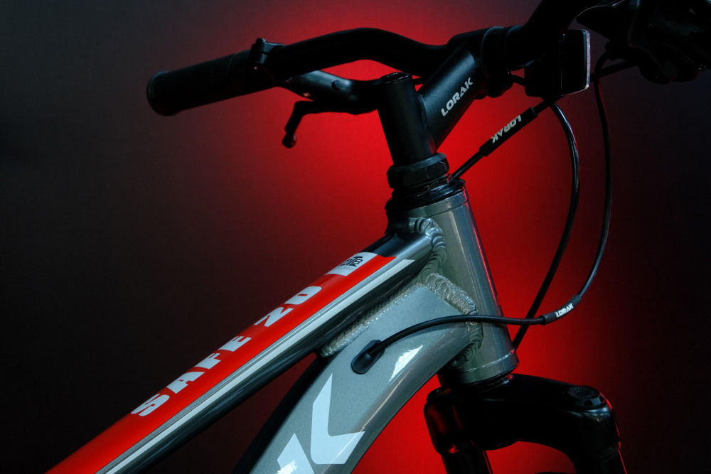 LORAK Safe 20 Серый/Красный