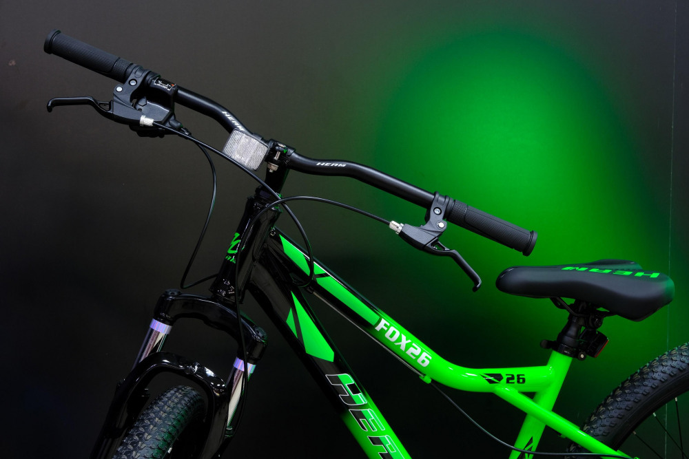 Heam FOX 26 Чёрно/Зелёный рама 17 (на рост 155-173)