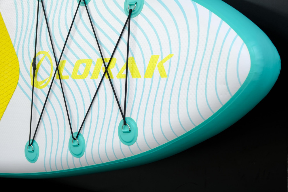 Сапборд Lorak 902 (335*84*15) бело-жёлтый, код 77902