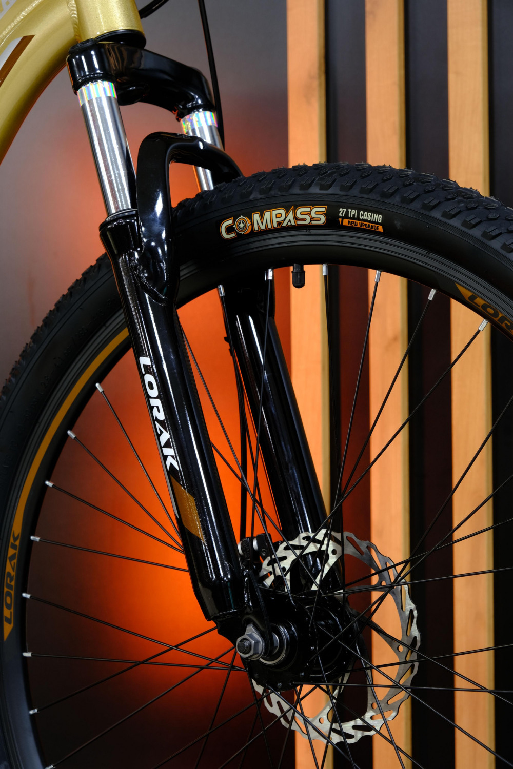 LORAK GLORY 9 Золотисто Серый рама 19 (на рост 171-182)